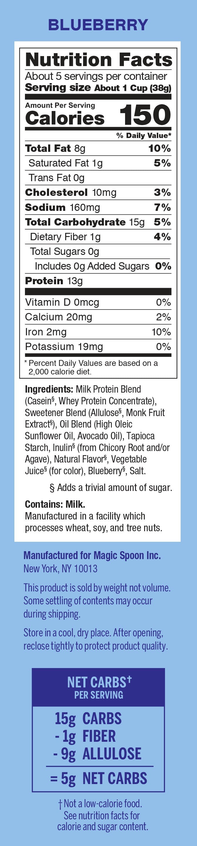 Blueberry Muffin Cereal
