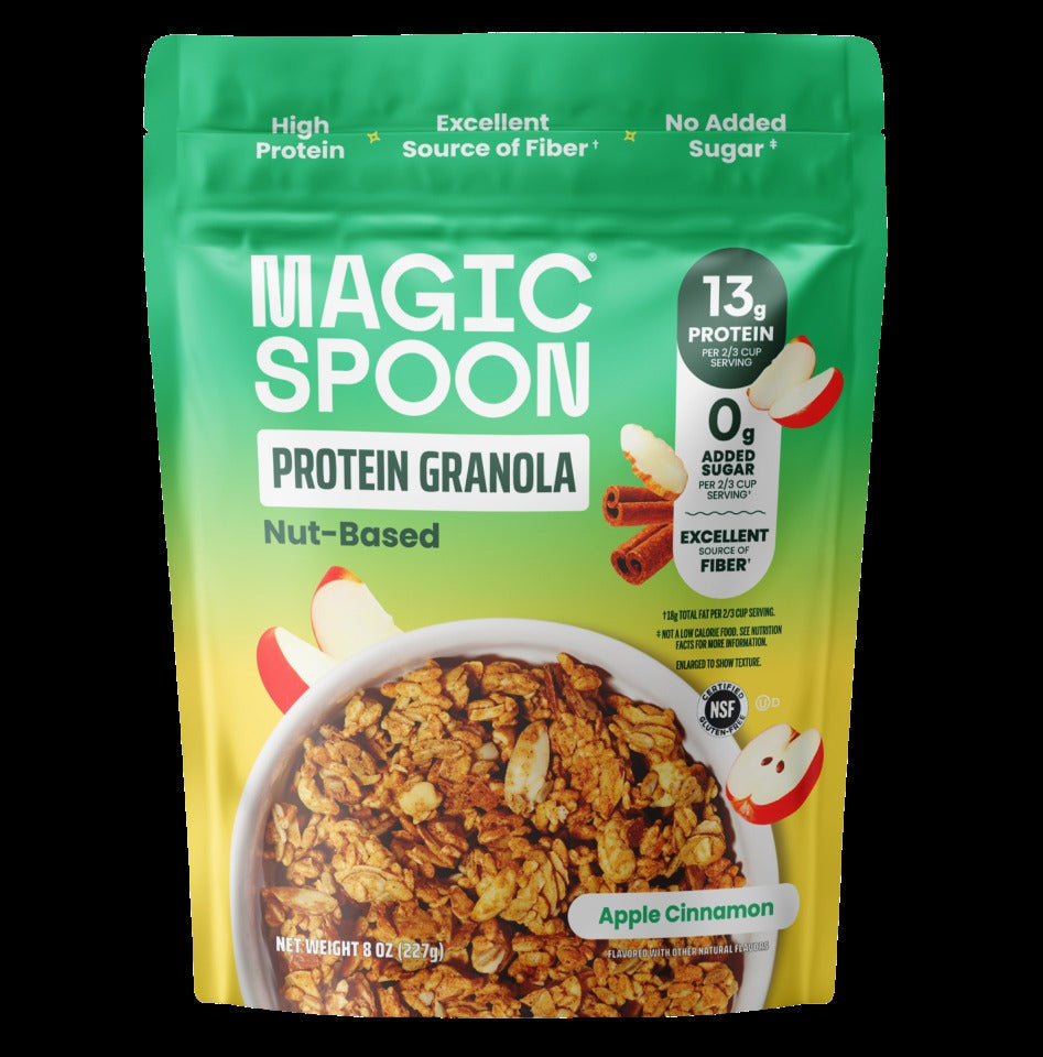 New! Apple Cinnamon Granola 8 oz