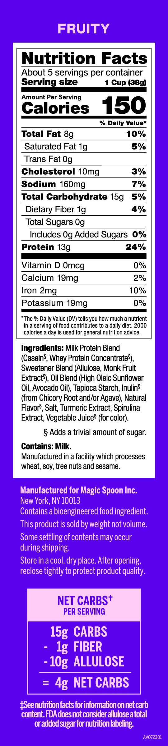 Fruity - 1 case (4 boxes)