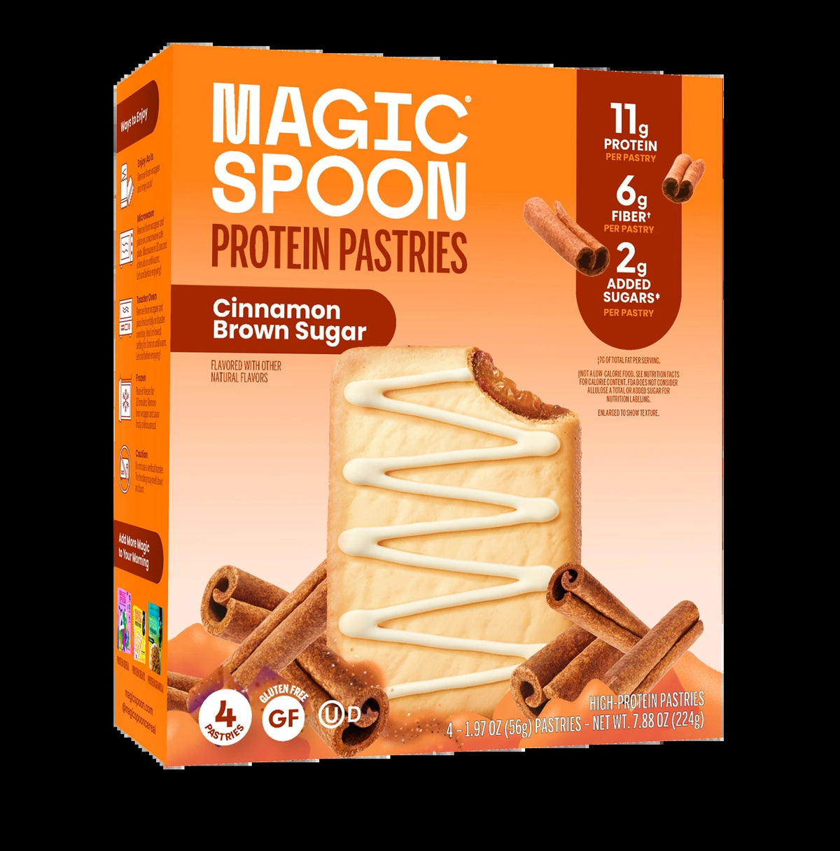 Cinnamon Brown Sugar Protein Pastries