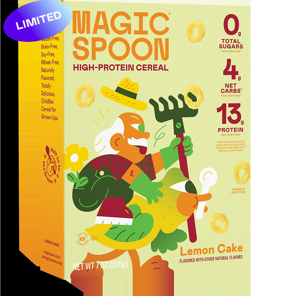 Lemon Cake Cereal