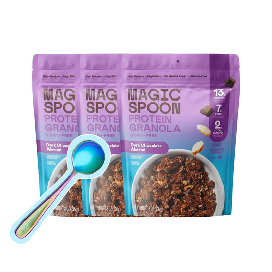 Magic Spoon Protein Granola Variety 3 Pack - Dark Chocolate