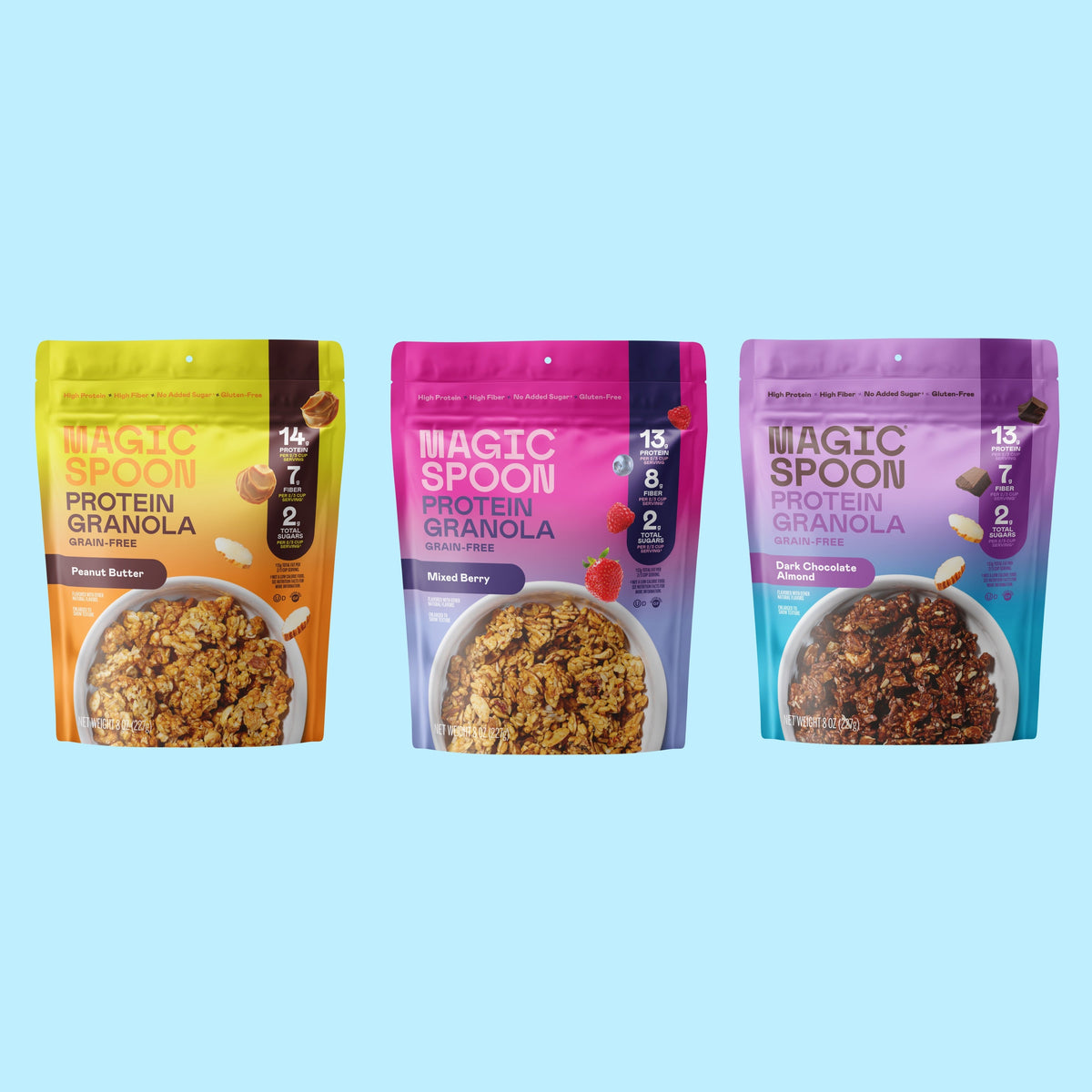 Variety 4 - 4 Bags of Granola
