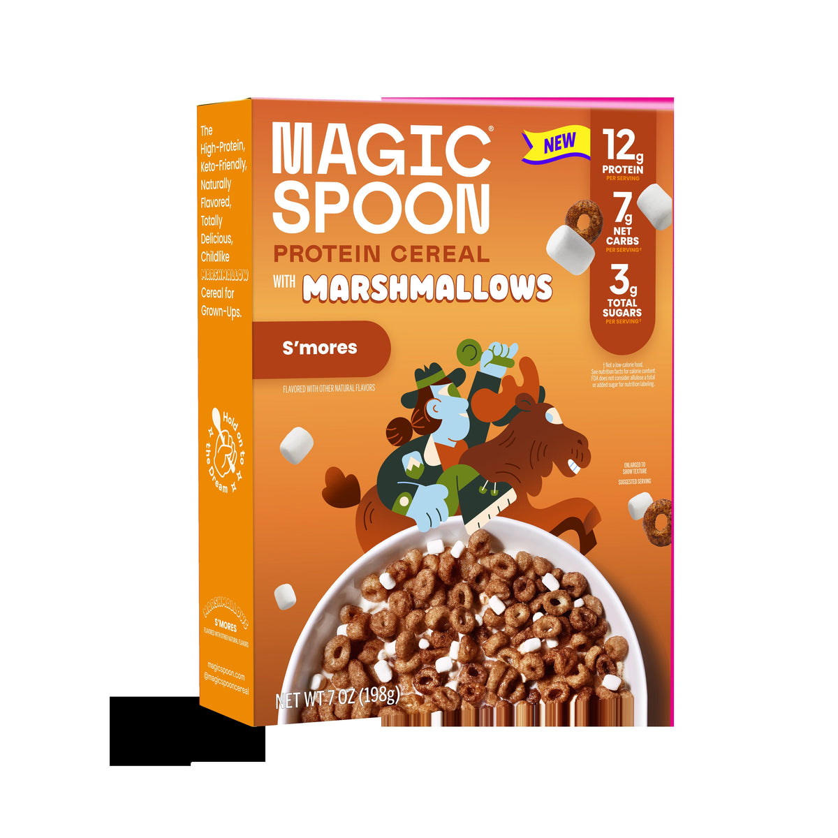 Cereal 8p - S'mores Marshmallow Marbits Cereal - Faire
