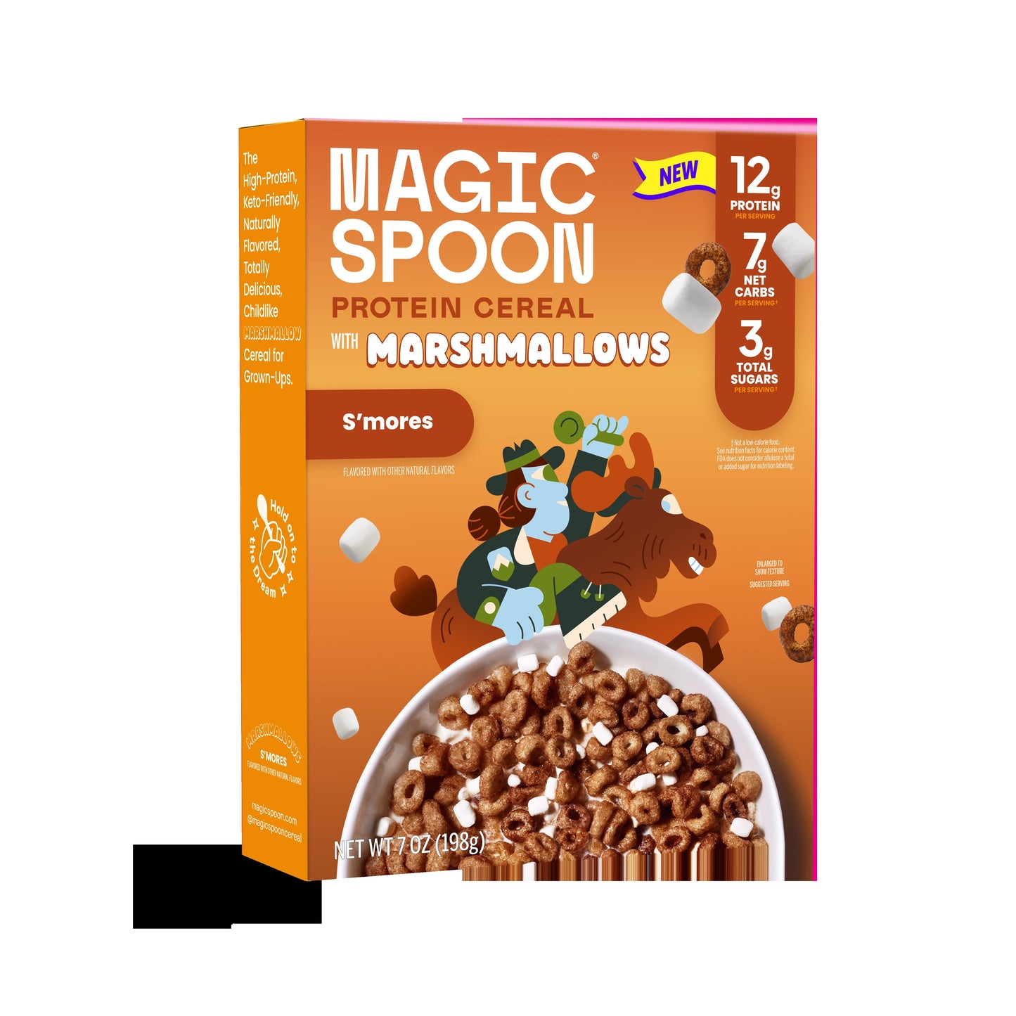 Cereal 8p - S'mores Marshmallow Marbits Cereal - Faire