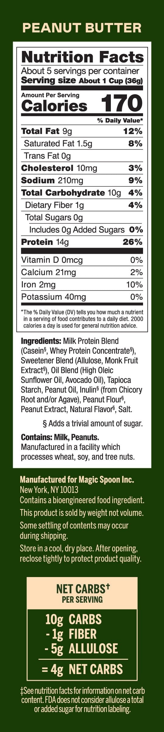Peanut Butter - 1 case (6 boxes)