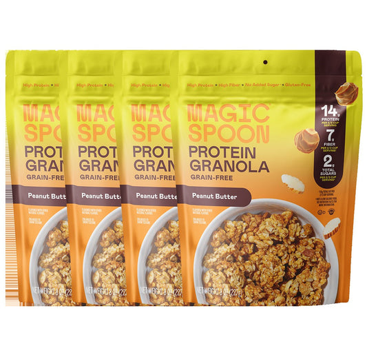 Peanut Butter - 4 Bags of Granola (FAIRE)