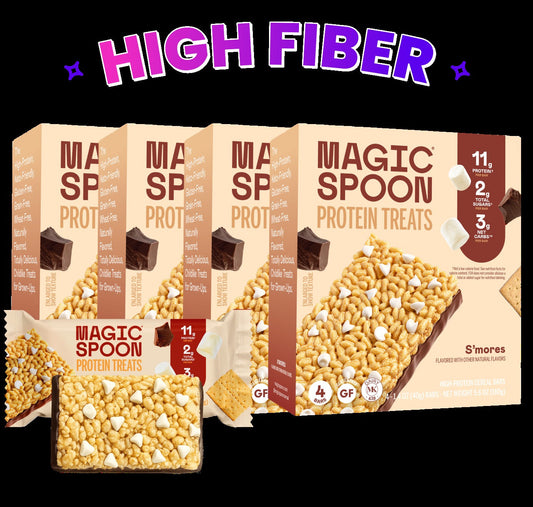 S'mores - 16 Cereal Treats (4 Boxes)