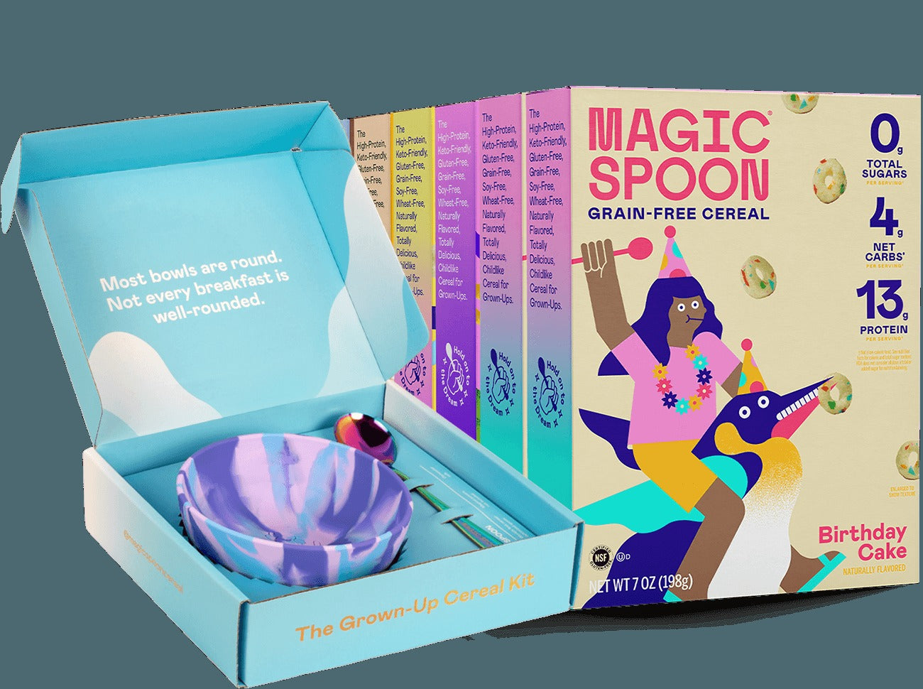 Ultimate Party Box - 6 boxes, 1 bowl set