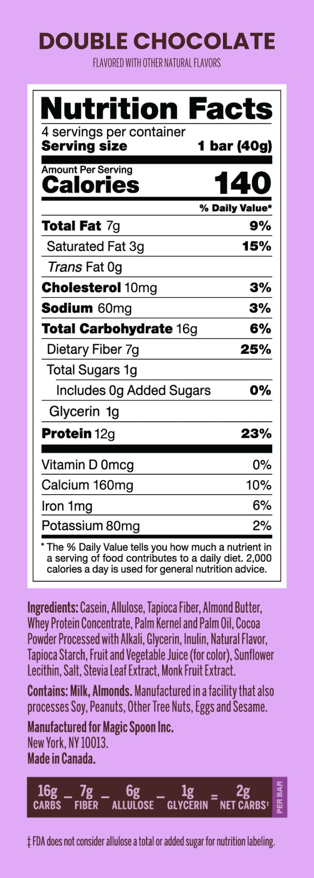 Double Chocolate - 16 Cereal Treats (4 Boxes)