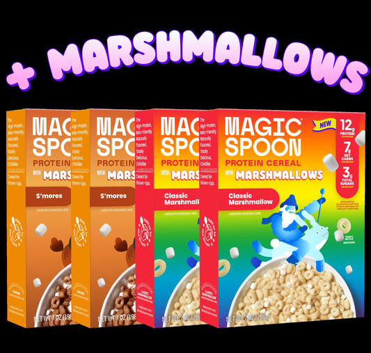 Classic Marshmallow & S'mores - Protein Cereal with Marshmallows