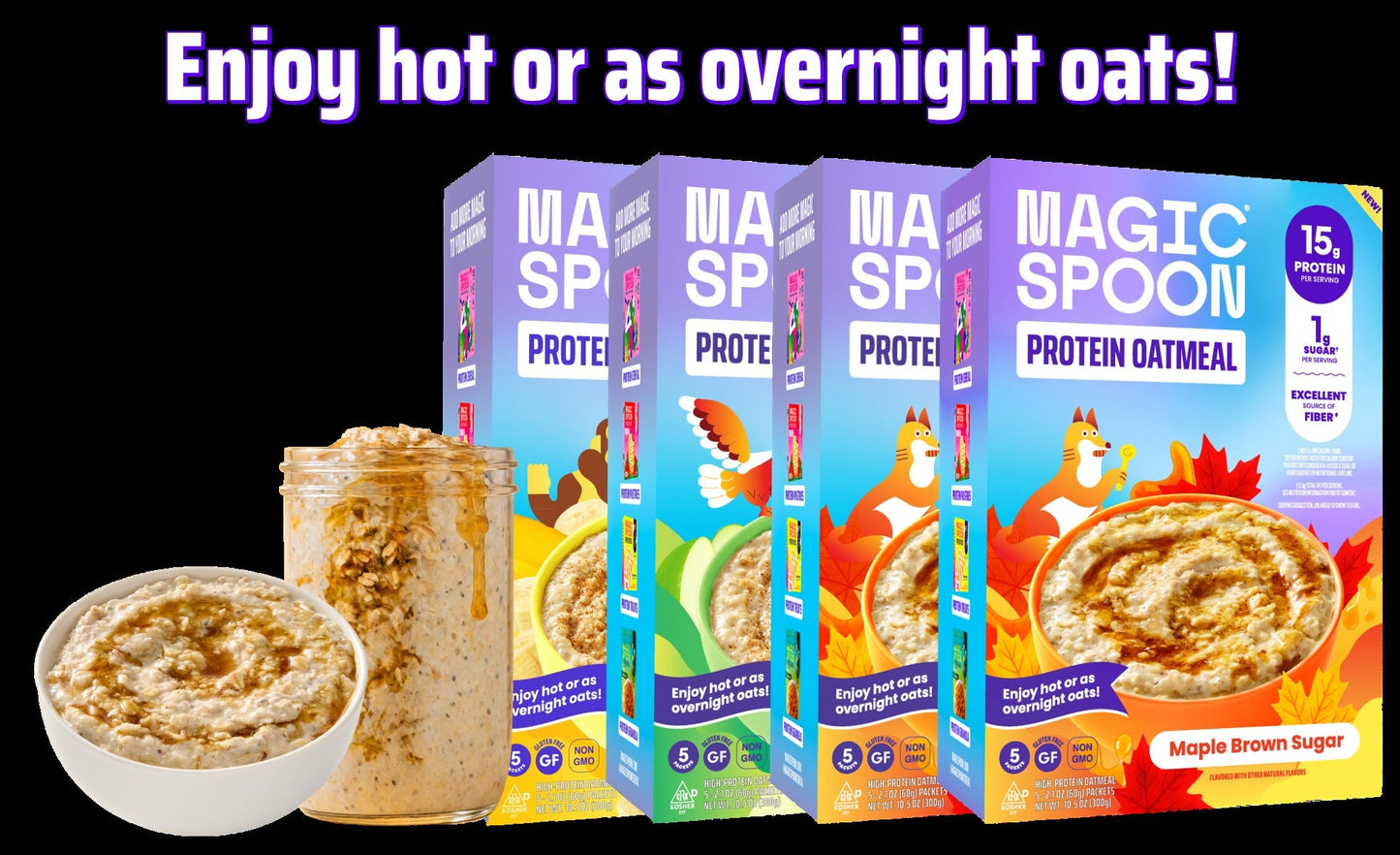 Oatmeal Variety 4 - 1 case (4 boxes)