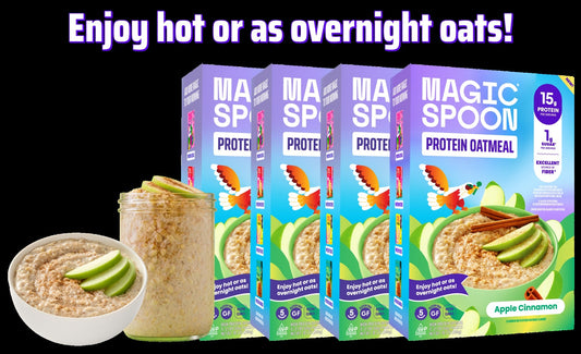 Apple Cinnamon - 20 Oatmeal Packets (4 Boxes)
