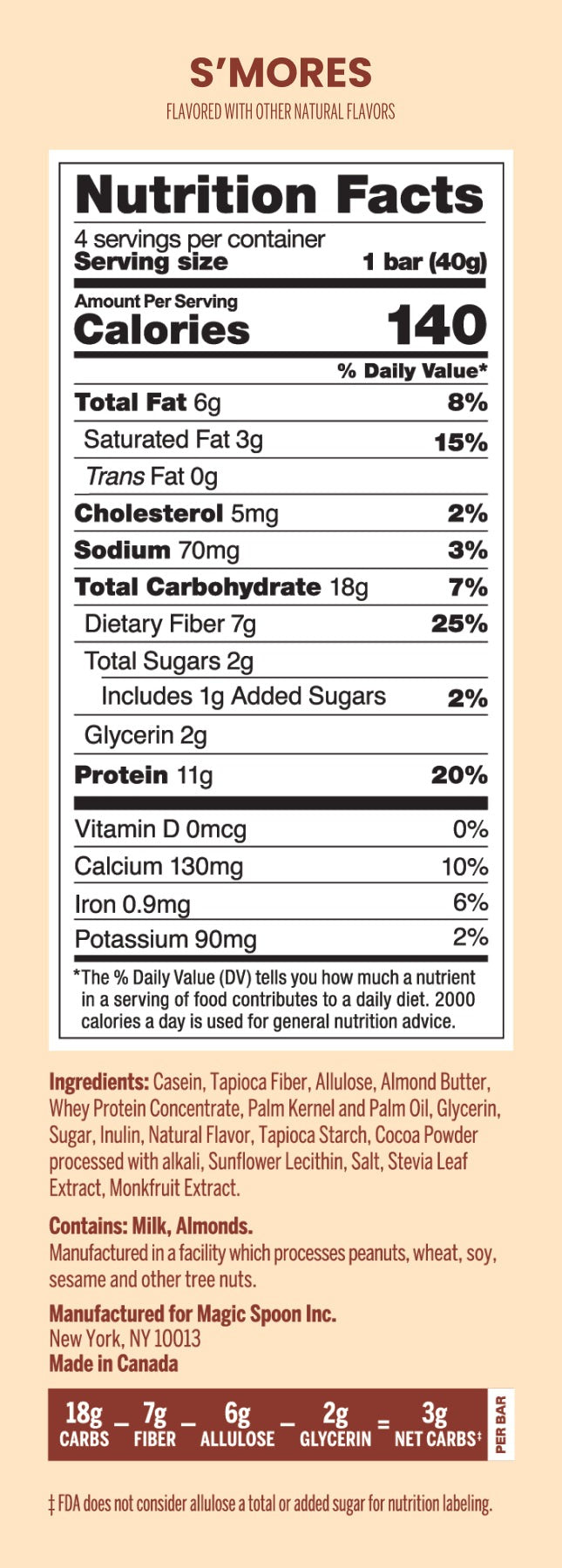 S'mores - 16 Cereal Treats (4 Boxes)