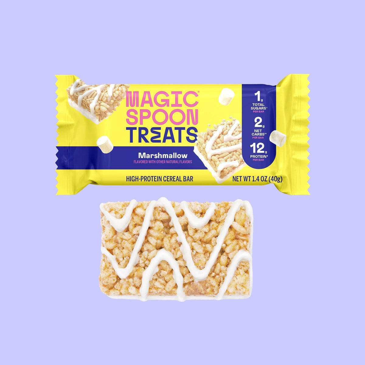 MARSHMALLOW - 12 Cereal Treats (1 Box)