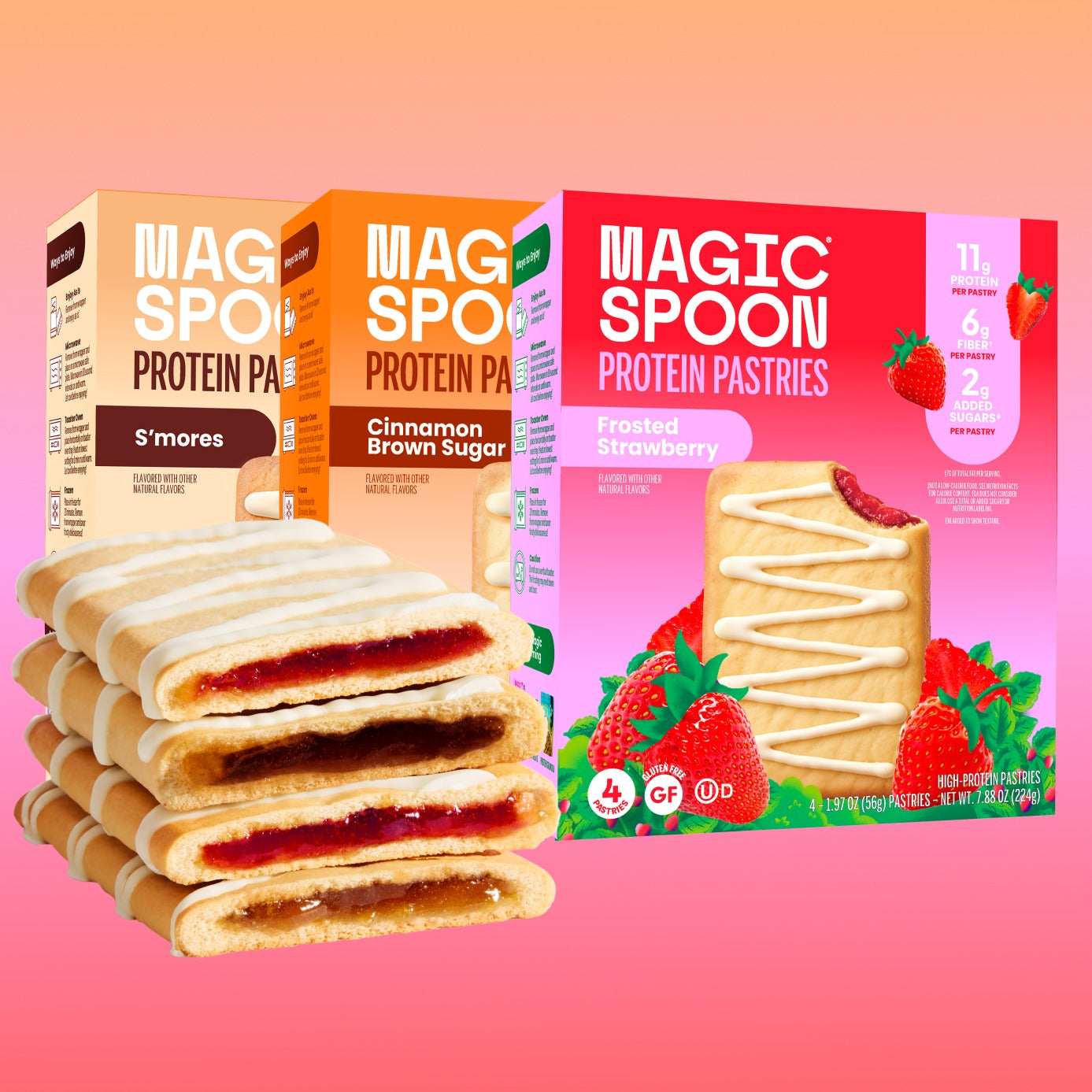 Protein Pastries Sampler Pack - 3 Boxes (TTS)