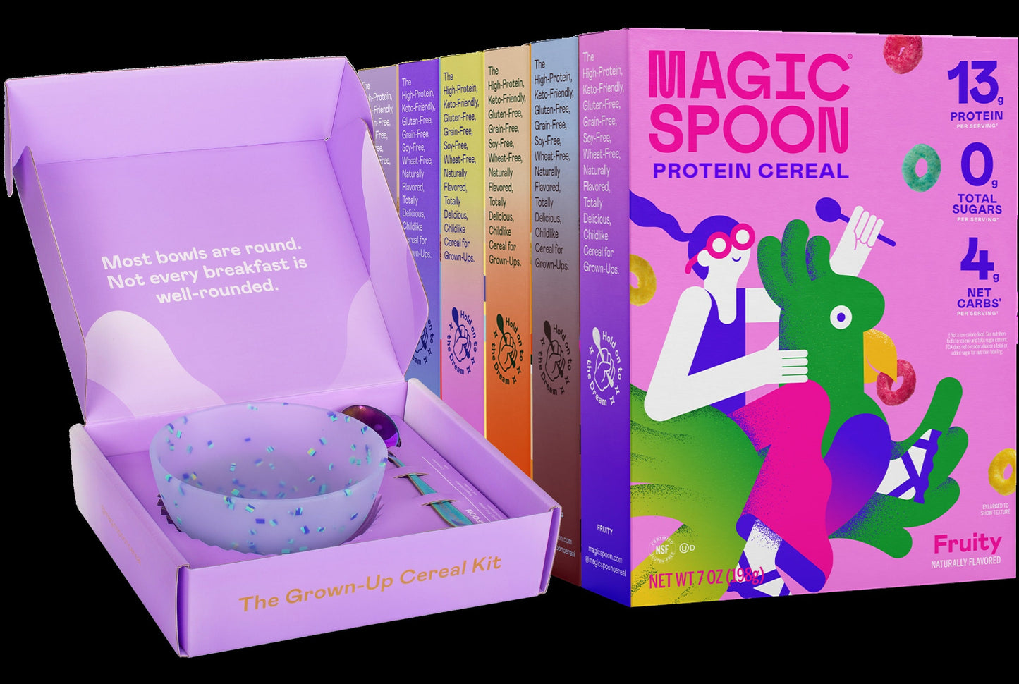 Super Spooner Starter Pack - 6 Boxes + 1 Zebra Bowl Set