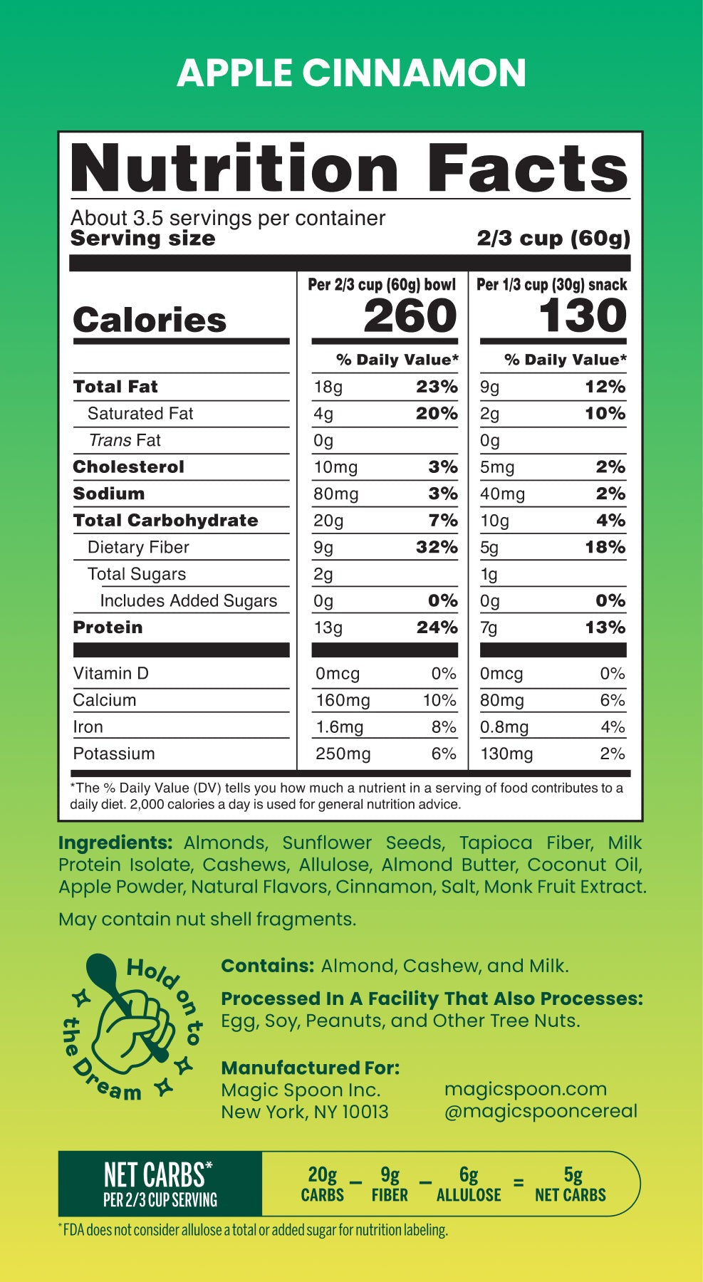 Apple Cinnamon - 4 Bags of Granola