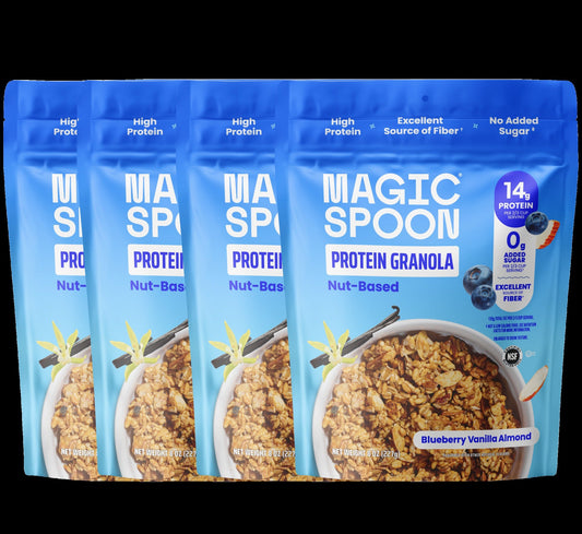 Blueberry Vanilla Almond - 4 Bags of Granola