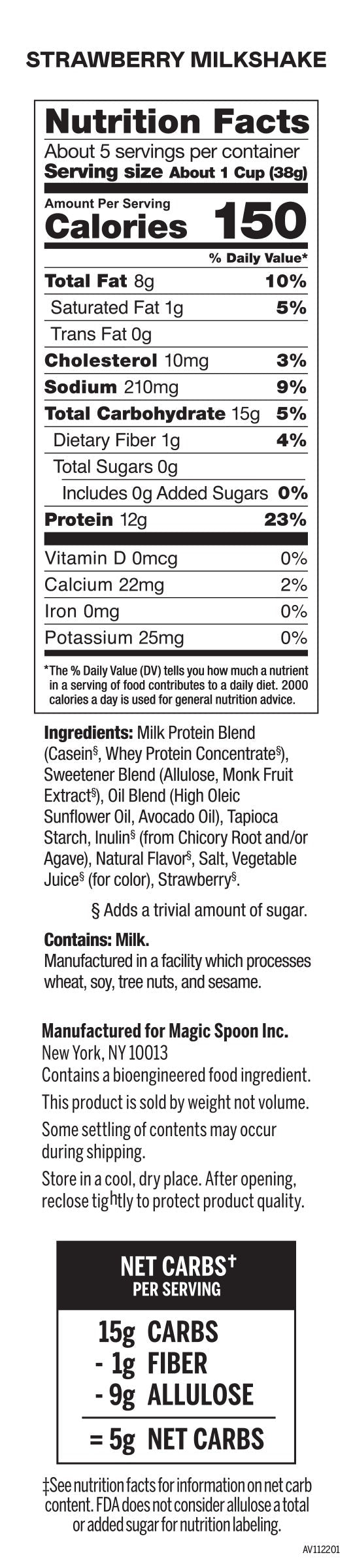 Strawberry Milkshake Cereal
