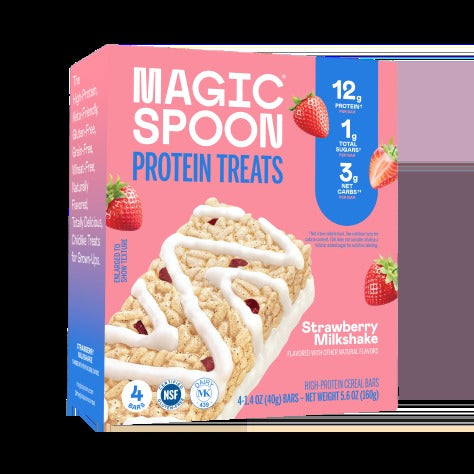 Strawberry Milkshake - 4 Cereal Treats