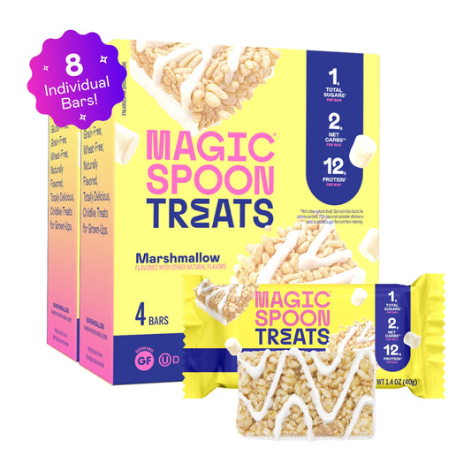 Magic Spoon Protein Treats 8 Bars (2 Boxes) - Marshmallow