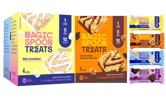 Treats Sampler Pack - 16 Cereal Treats (4 Boxes) (TTS)