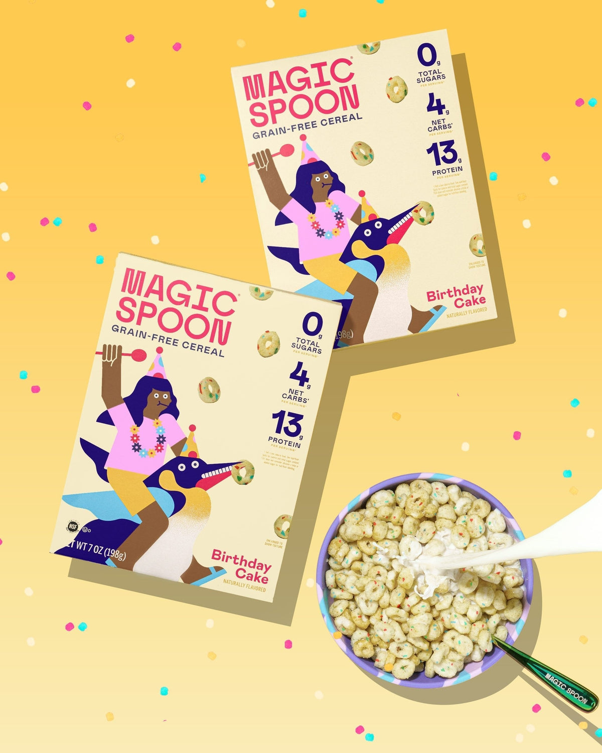 The Parrot Birthday Bundle - 2 boxes + 1 Parrot Bowl