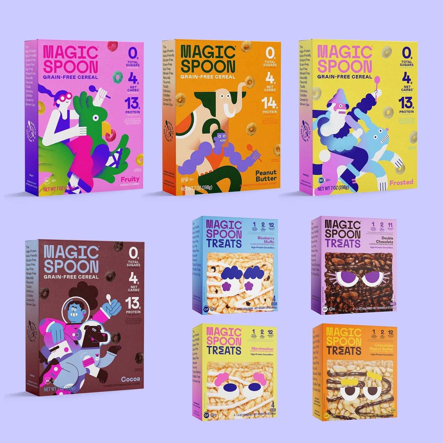 Classic Pack - 4 boxes + 16 Cereal Treats (4 Boxes)