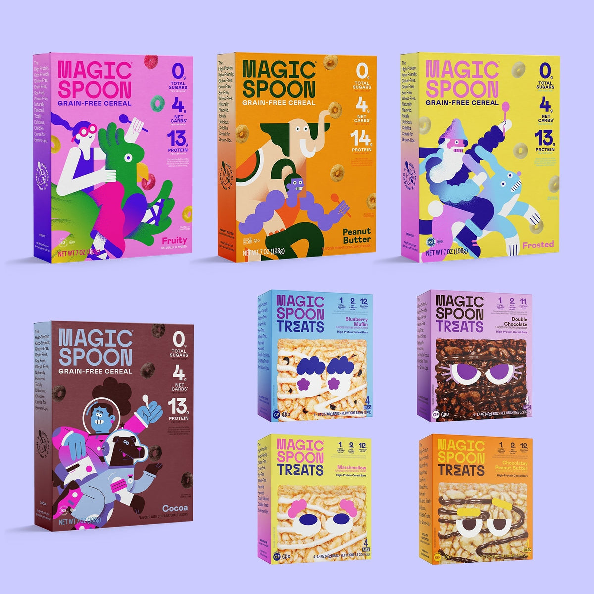 Classic Pack - 4 boxes + 16 Cereal Treats (4 Boxes)