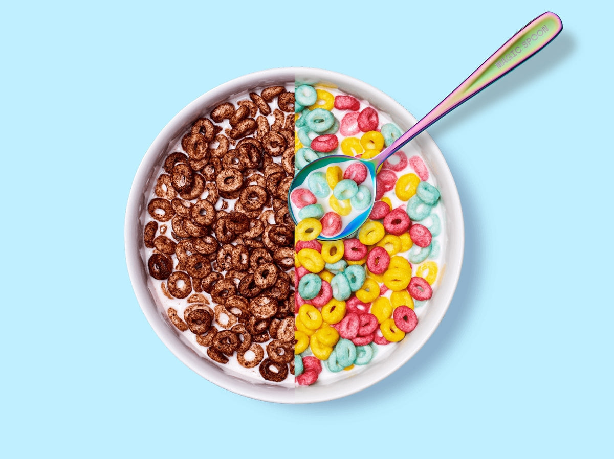Cocoa & Fruity + 1 Zebra Bowl - 2 boxes, 1 bowl and spoon set