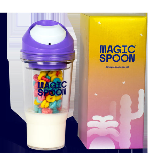 Magic Crunch Cup - Take your cereal on-the-go!