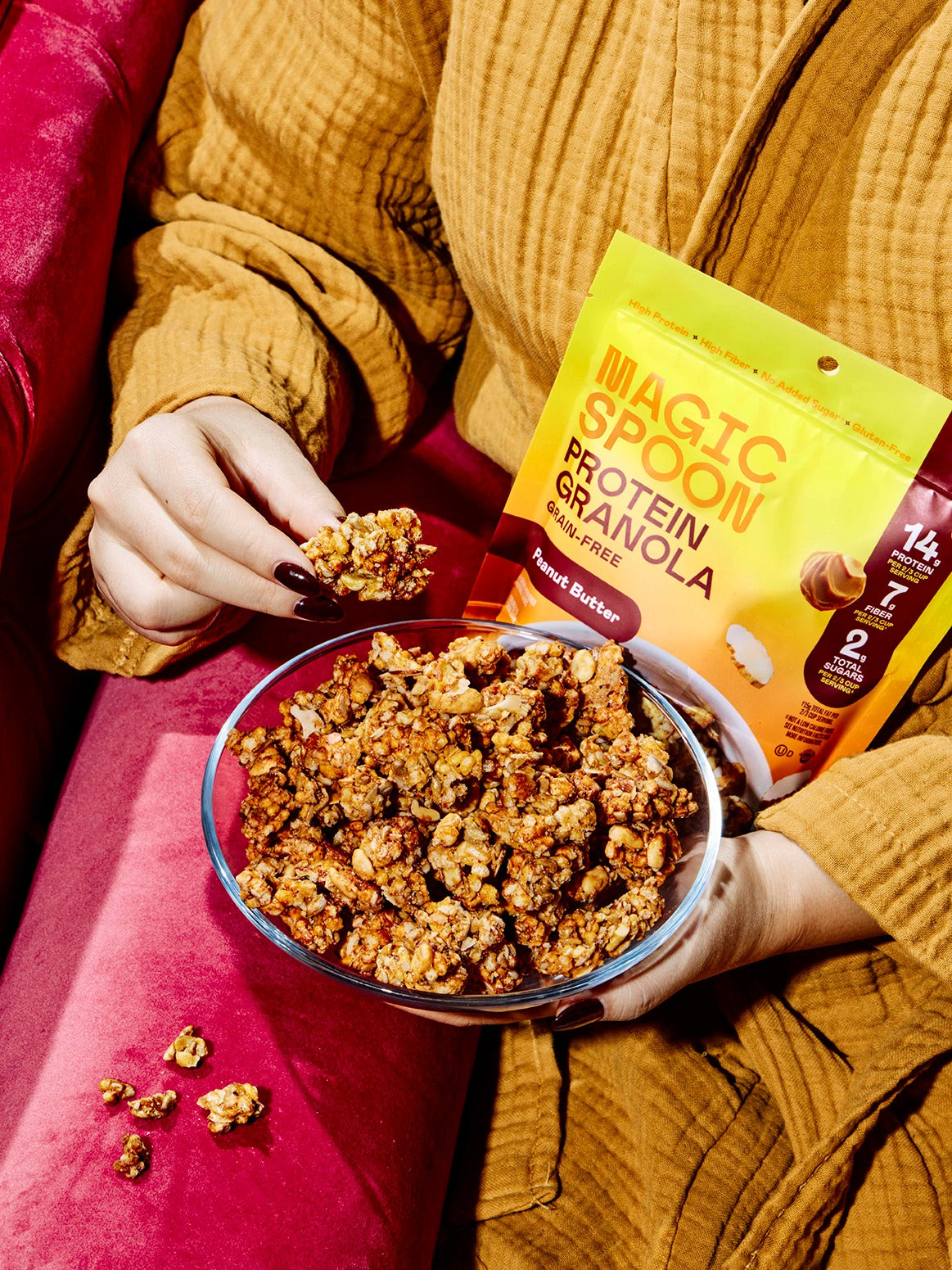 Peanut Butter - 4 Bags of Granola (FAIRE)