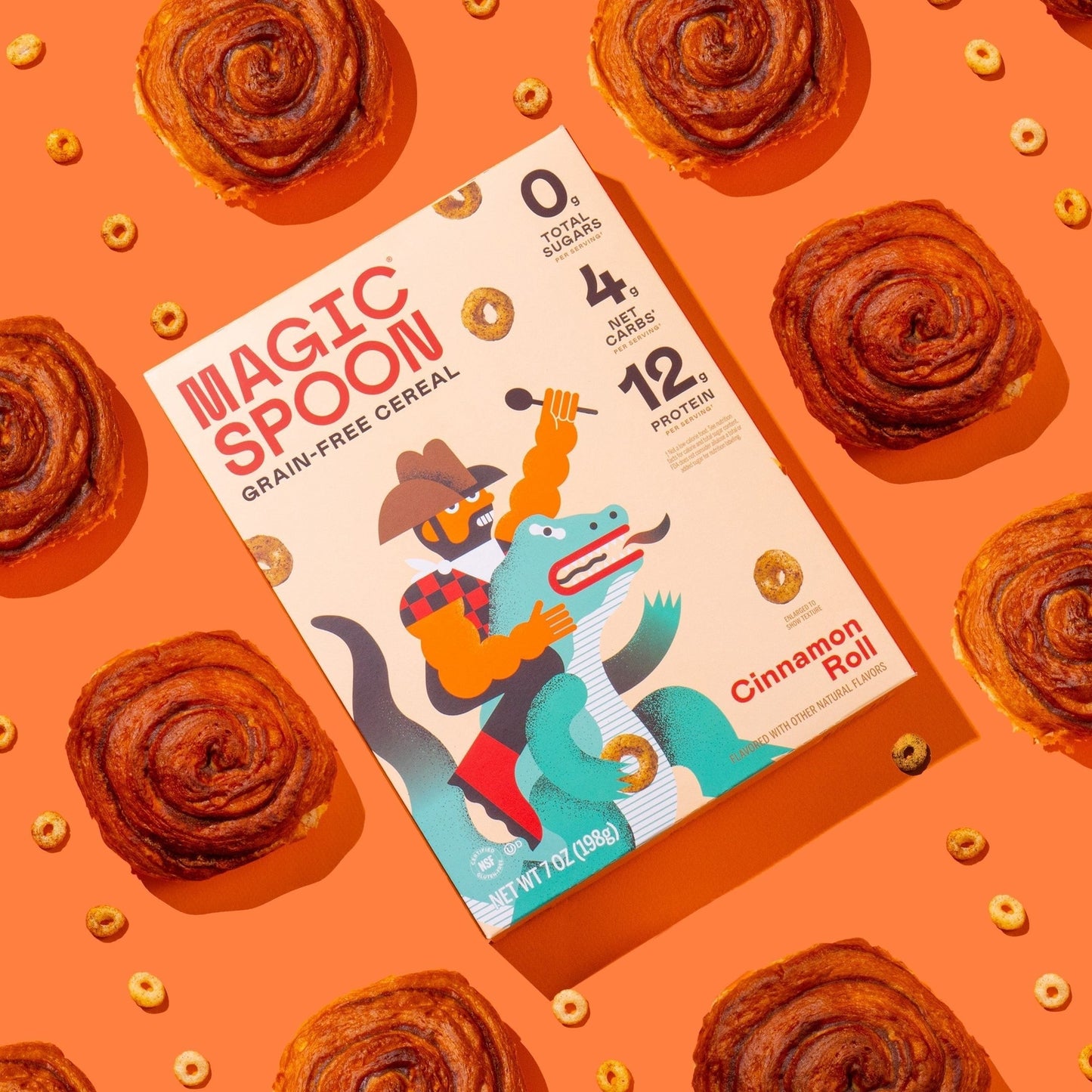 Cinnamon Roll - 1 case (6 boxes)