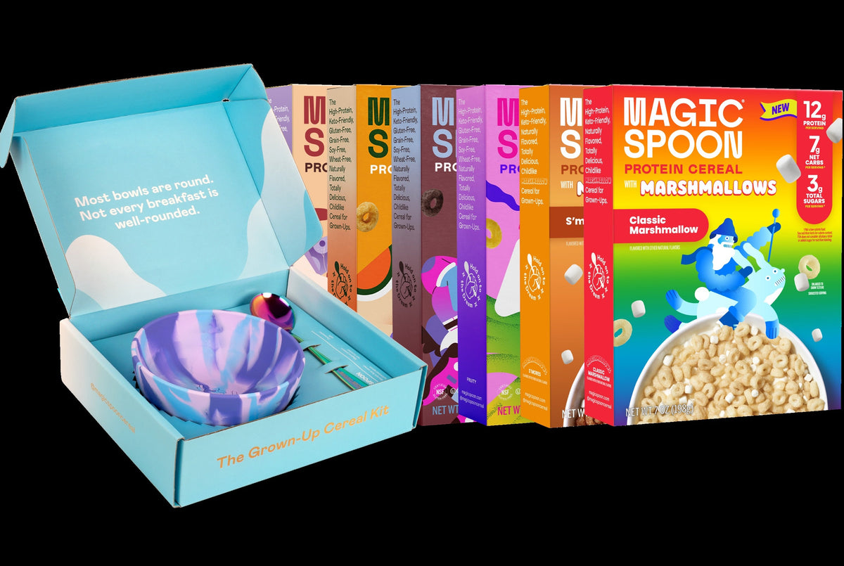 Variety 6 Bowl Bundle - Protein Cereal with Marshmallows