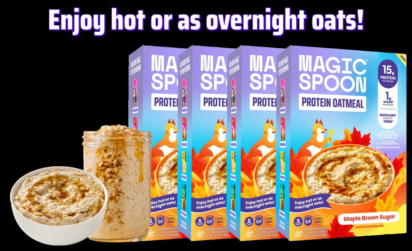 Maple Brown Sugar - 20 Oatmeal Packets (4 Boxes)