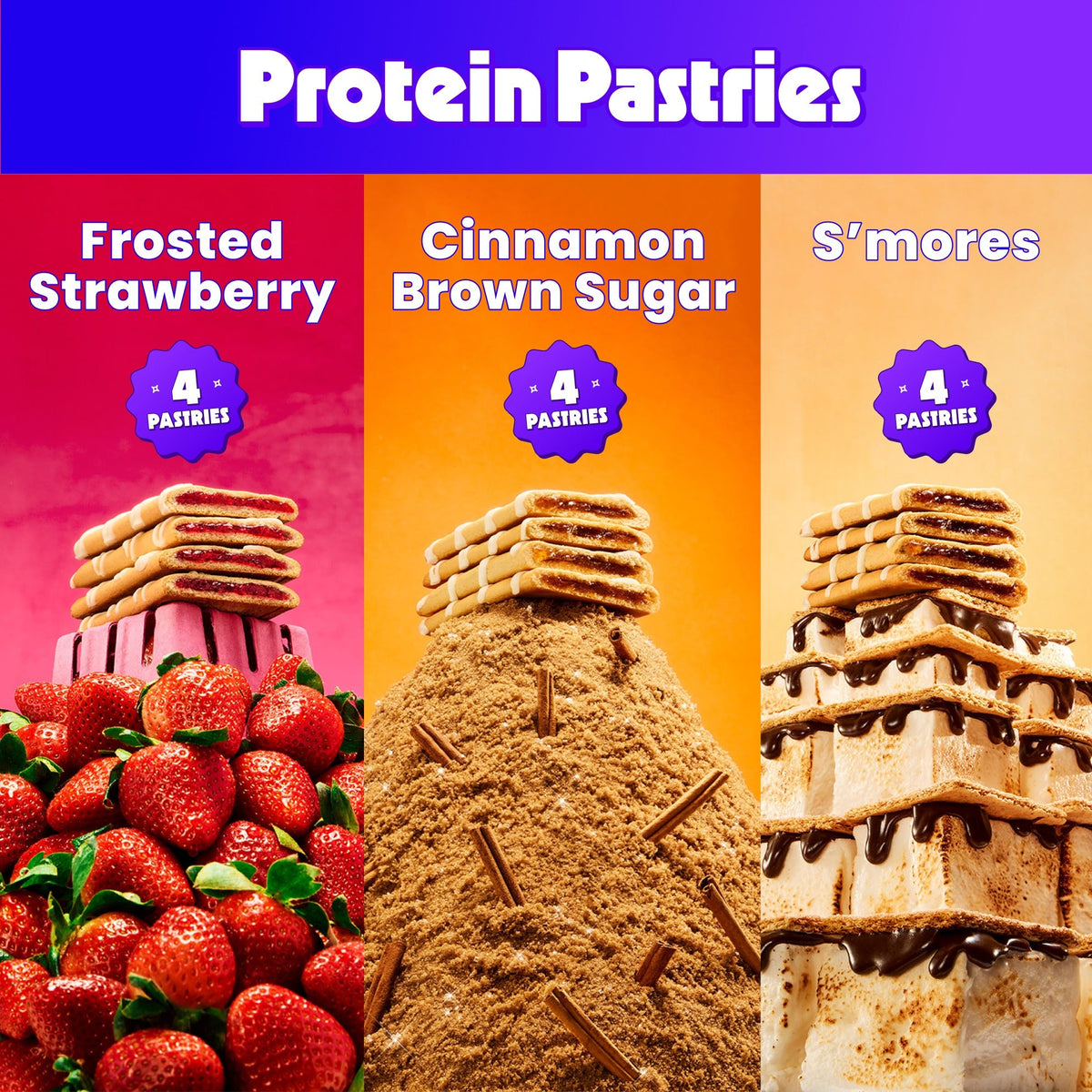 Grab-and-Go Protein Bundle - 12 Treats, 12 Pastries