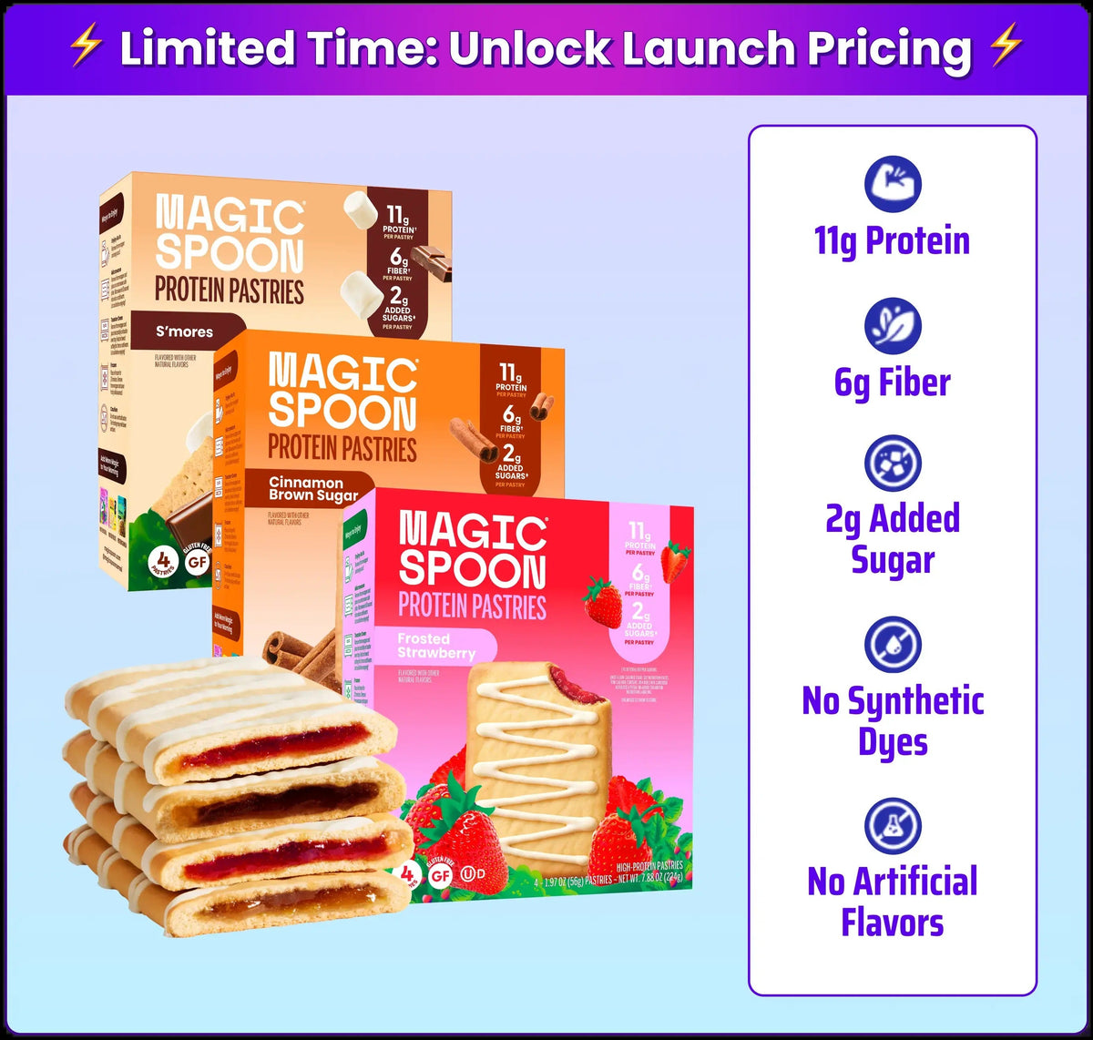Protein Pastry Variety Pack