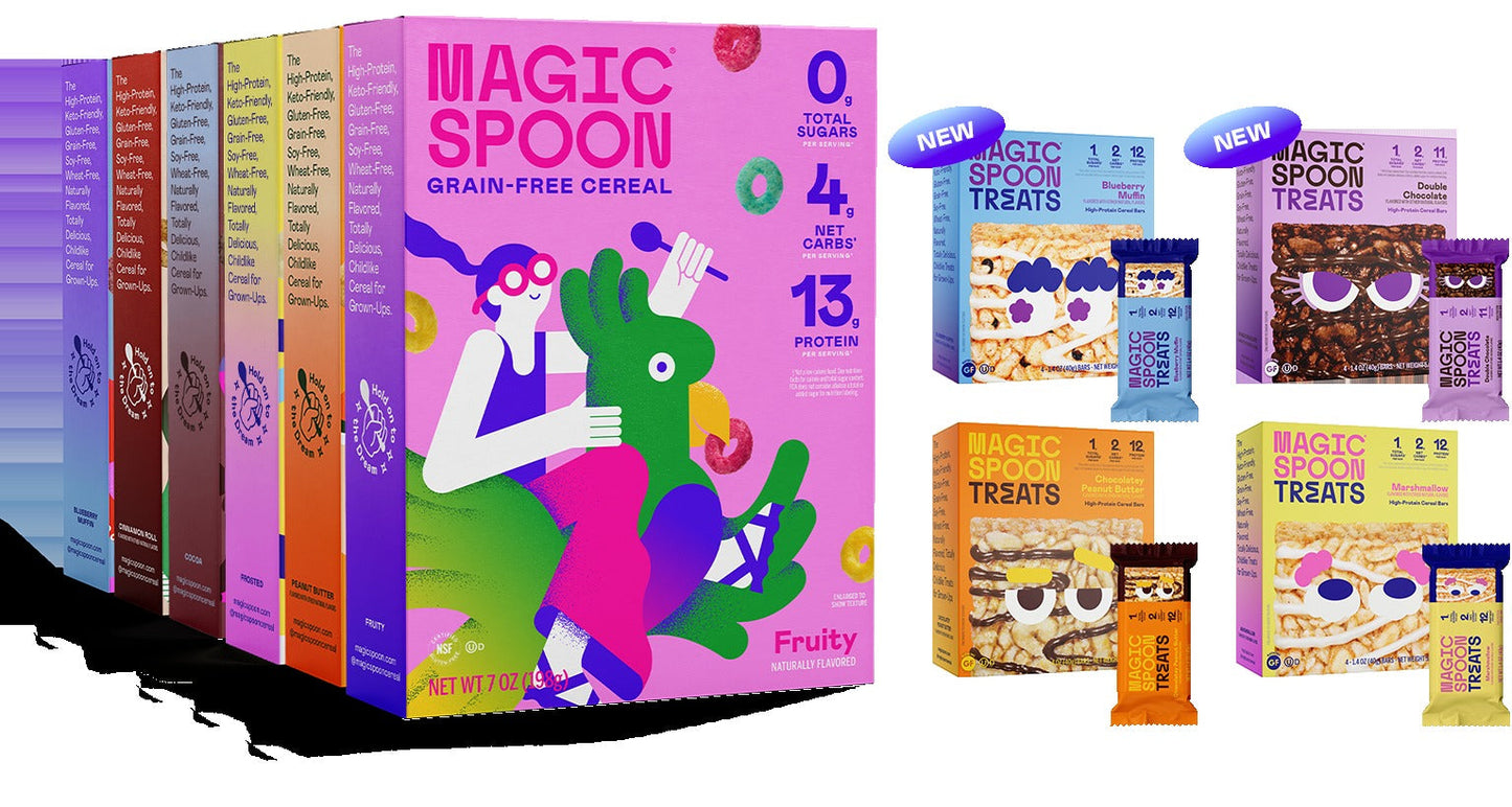Bestseller Bundle - 6 boxes + 16 Cereal Treats (4 Boxes)