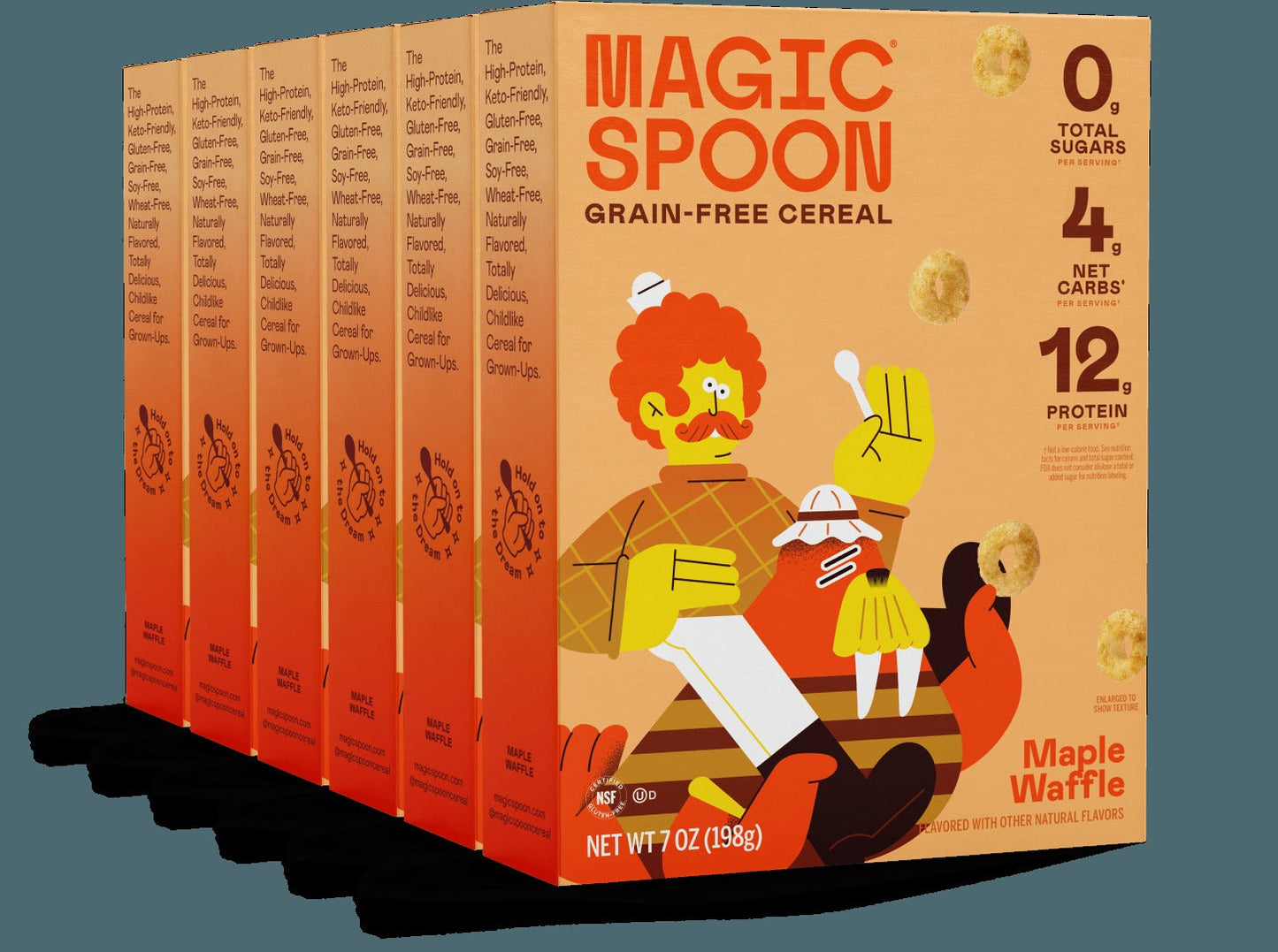 Maple Waffle - 1 case (6 boxes)