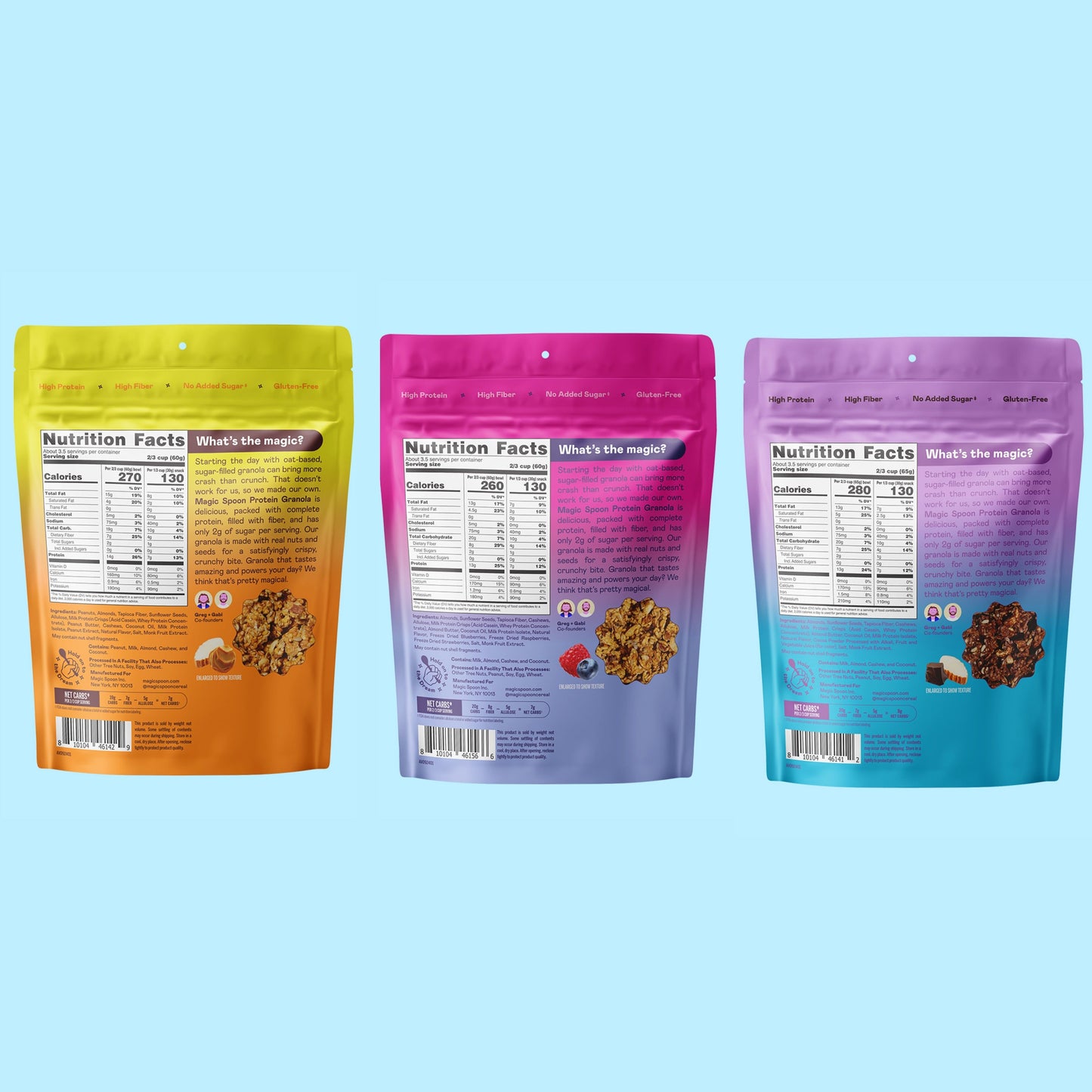 Variety 4 - 4 Bags of Granola