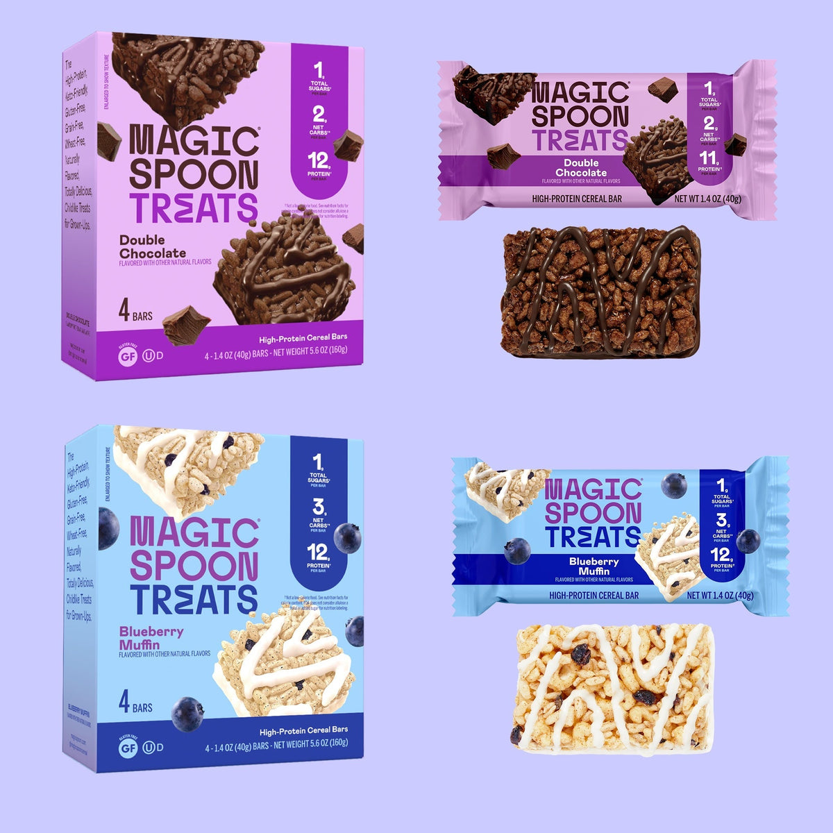 Berry Choco Pack - 16 Cereal Treats (4 Boxes)