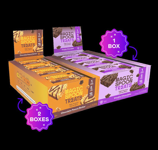 Choco & PB Treats Bundle - 3 Box, 36 Bar Deal (Limited Time)