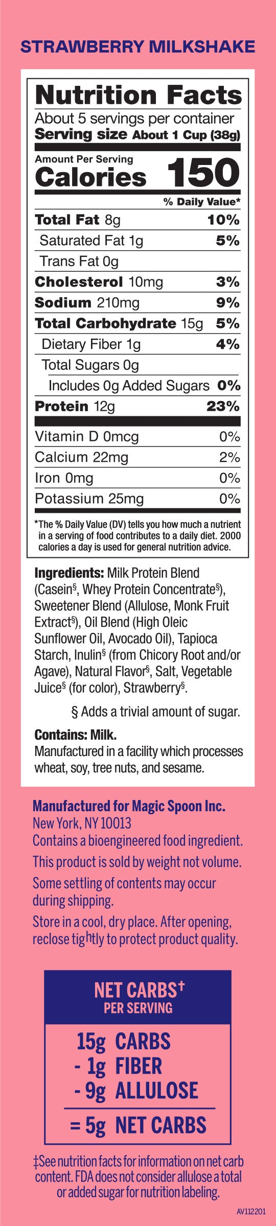 Strawberry Milkshake Cereal