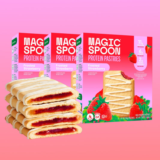 Frosted Strawberry Pastries 3-Pack - TTS