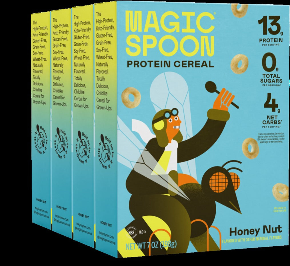 Honey Nut - 1 case (4 boxes)