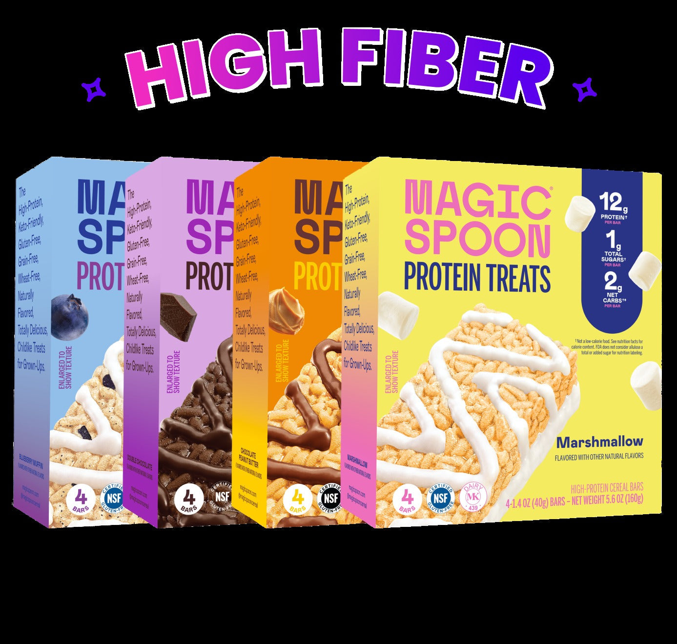 Variety 4 - 16 Cereal Treats (4 Boxes)