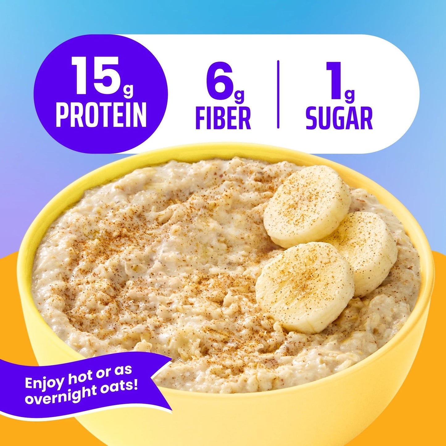 Banana Bread - 20 Oatmeal Packets (4 Boxes)