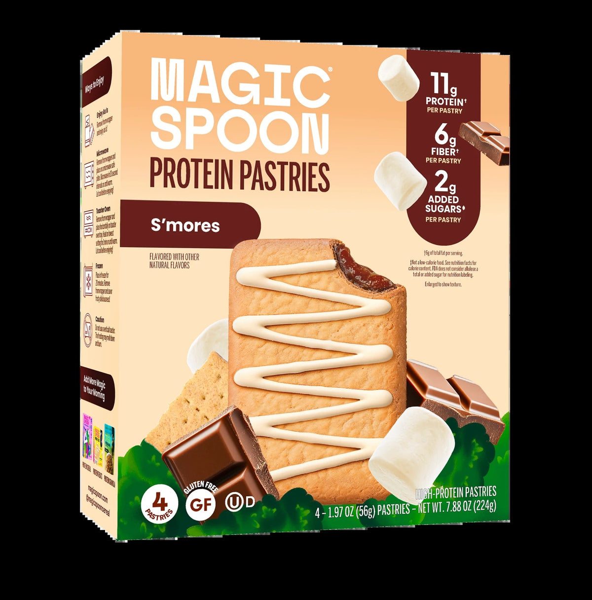 S'mores Protein Pastries
