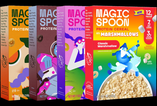 Variety 4 - Protein Cereal + Protein Cereal with Marshmallows